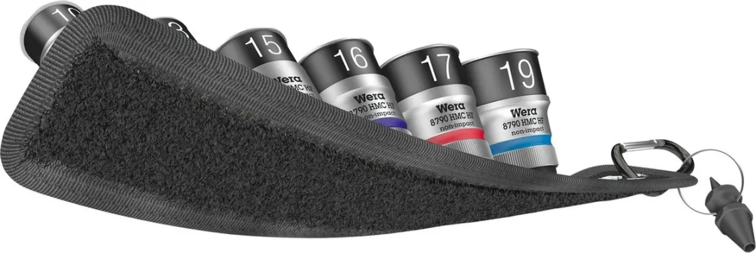 Wera Zyklop 05003995001 Dopsleutelinzetset 1/2" - 7-delig