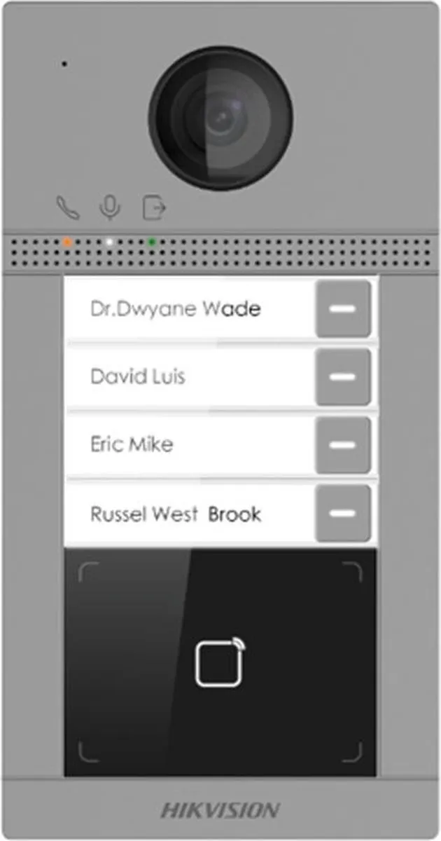 Hikvision DS-KV8413-WME1 IP Video Intercom 2MP Grijs