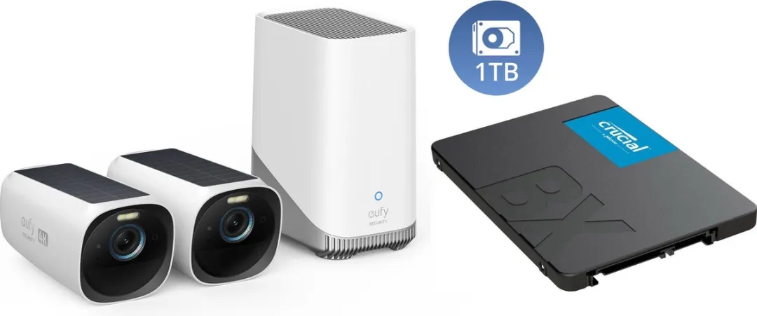 Eufy Cam 3 S330 Voordeelbundel