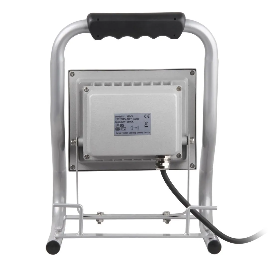 Flamingo Smartwares CLB1-B20S LED Bouwlamp 20W 1400lm - 6000K - afbeelding 3 van 4