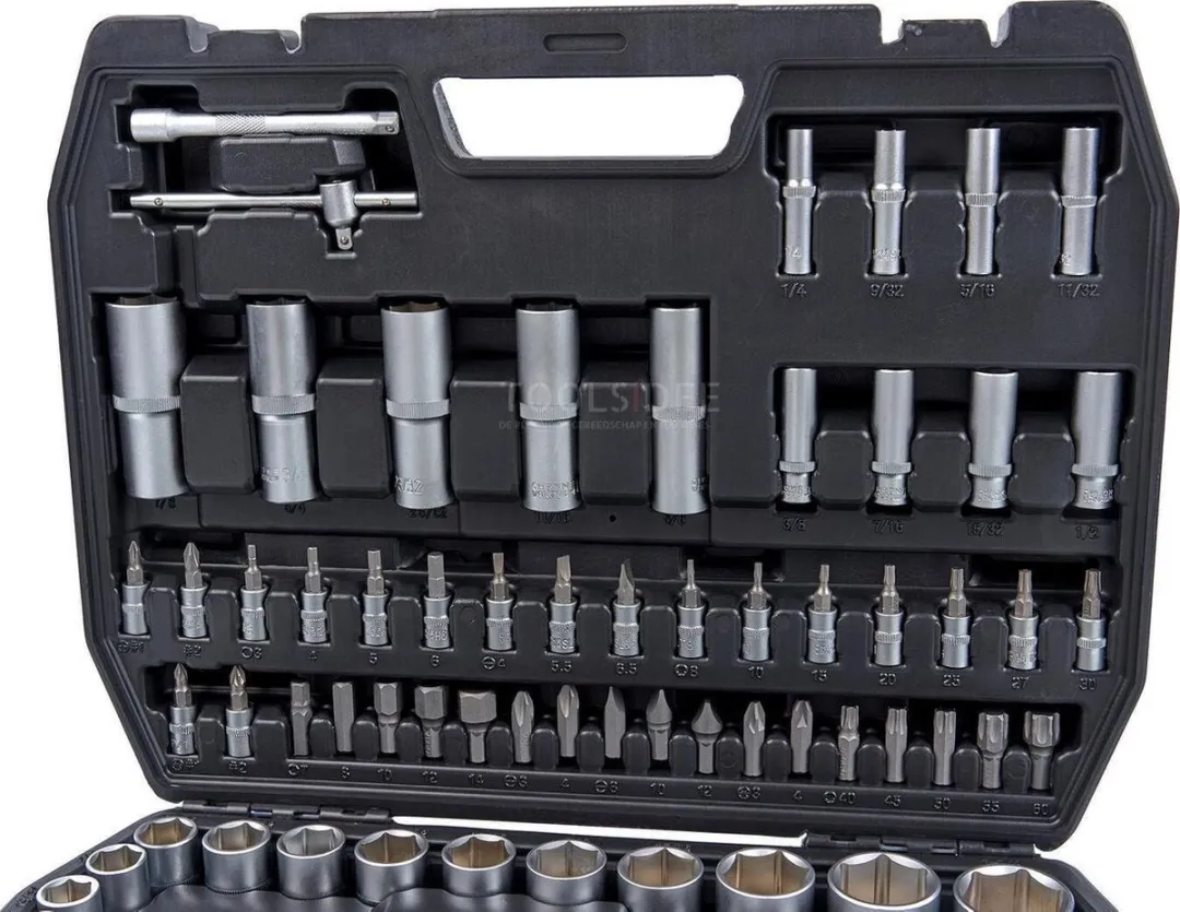 HBM 108-delige Doppenset INCH Maten - 27