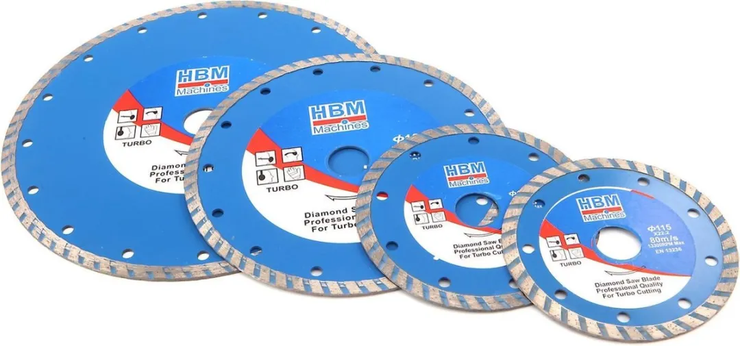 HBM 125mm Diamant Doorslijpschijf Turbo