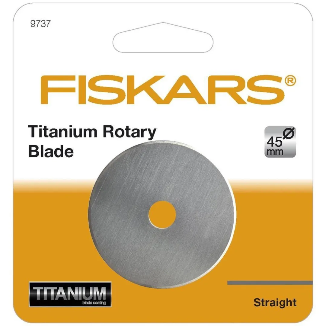 Fiskars Rolmes Reservemes Recht Ø45mm - Titanium
