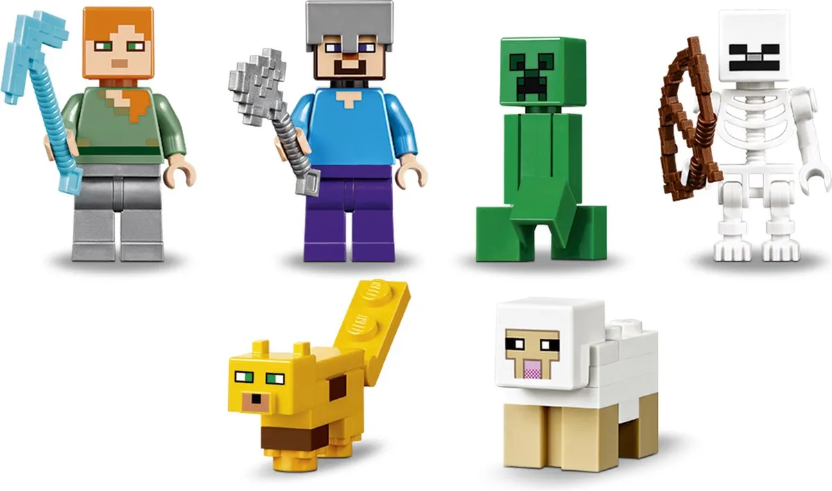 LEGO Minecraft De Jungle Boomhut 21125 - 706 Stukken