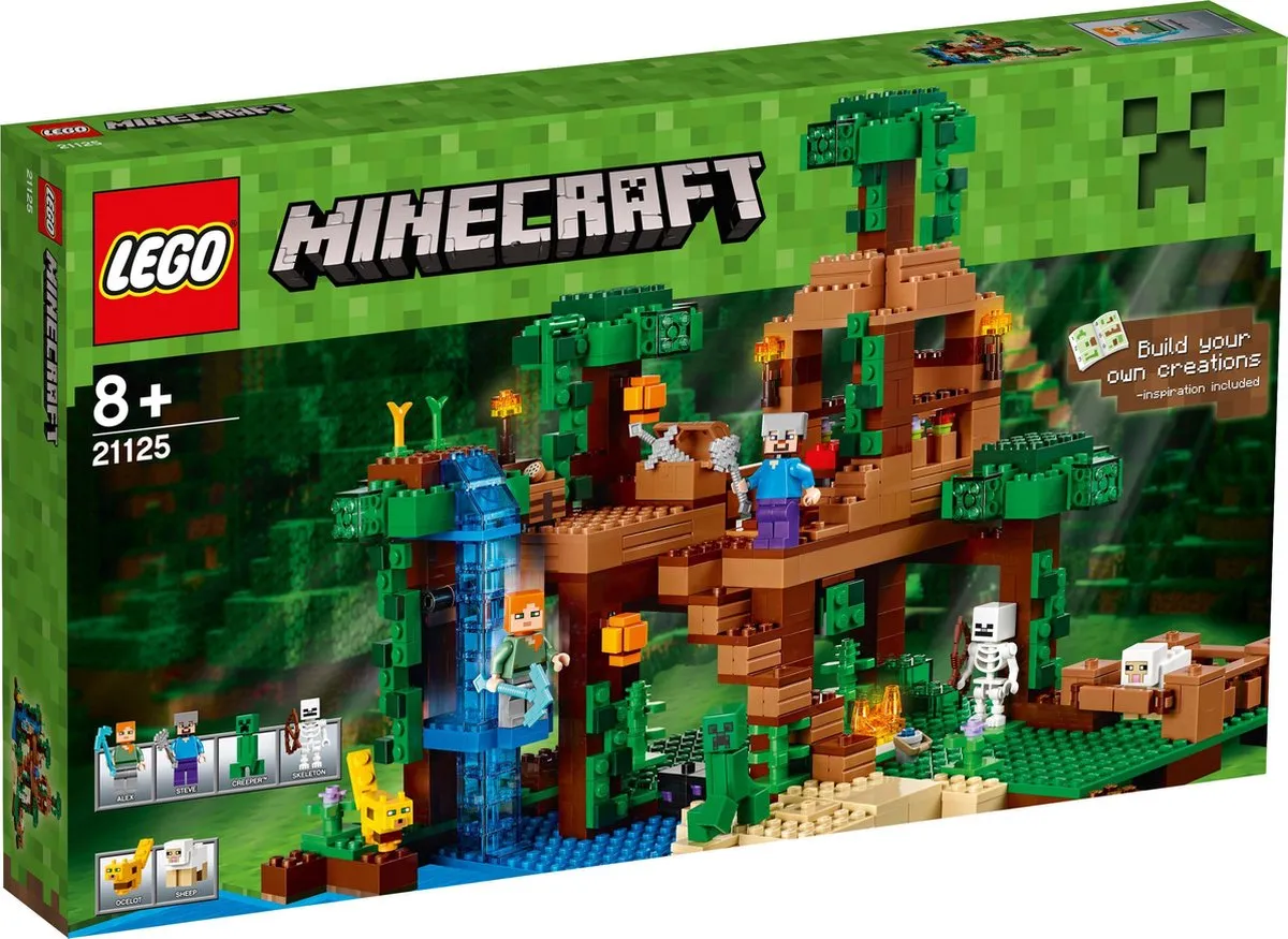 LEGO Minecraft De Jungle Boomhut 21125