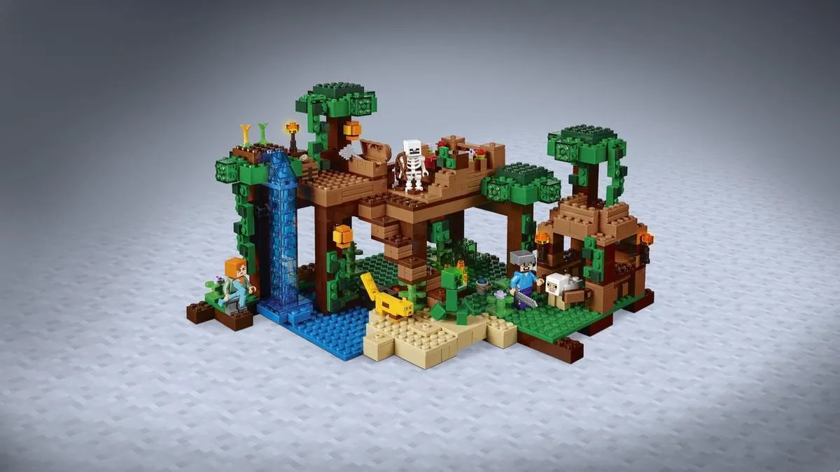 LEGO Minecraft De Jungle Boomhut 21125 - 706 Stukken - afbeelding 6 van 6