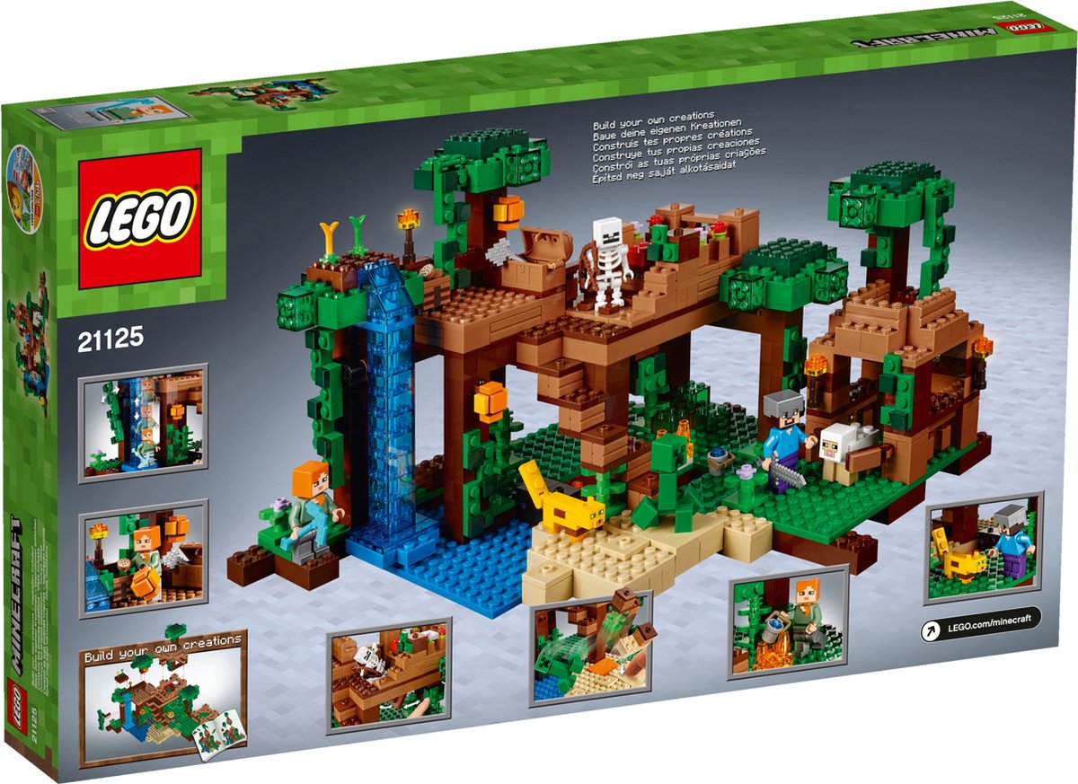 LEGO Minecraft De Jungle Boomhut - 21125