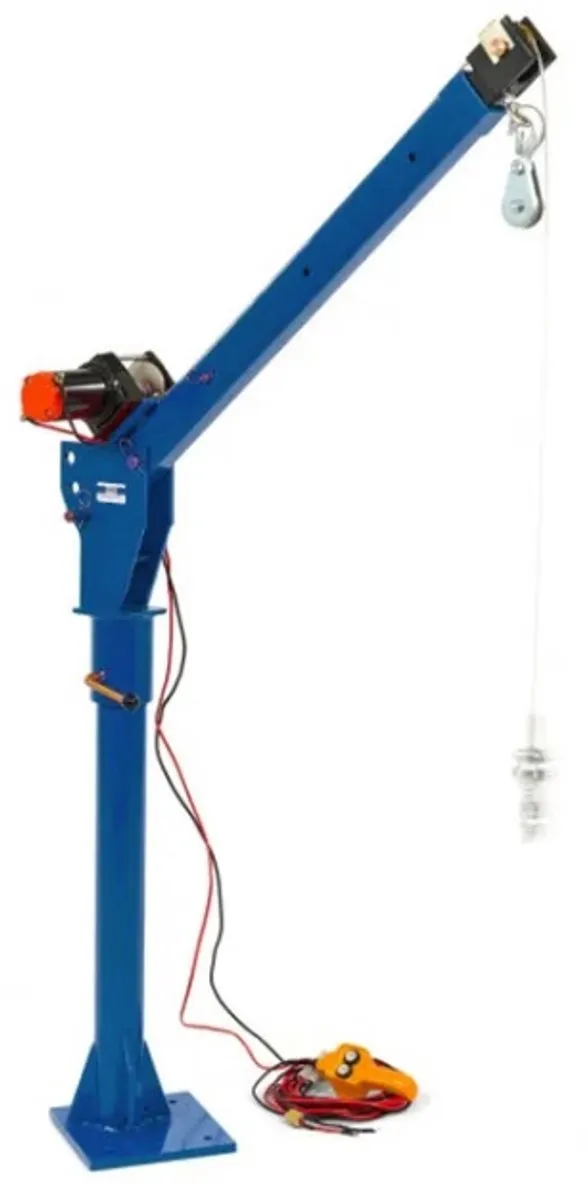 HBM 12V 500kg Elektrische Aanhangwagenkraan