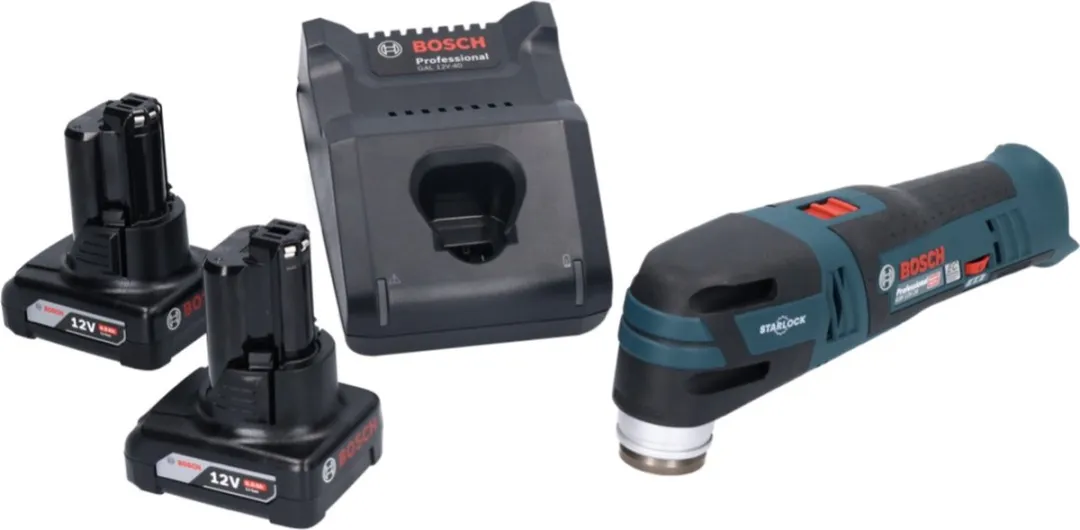 Bosch Professional GOP 12V-28 Accusnijder - 2x 6.0Ah Accu