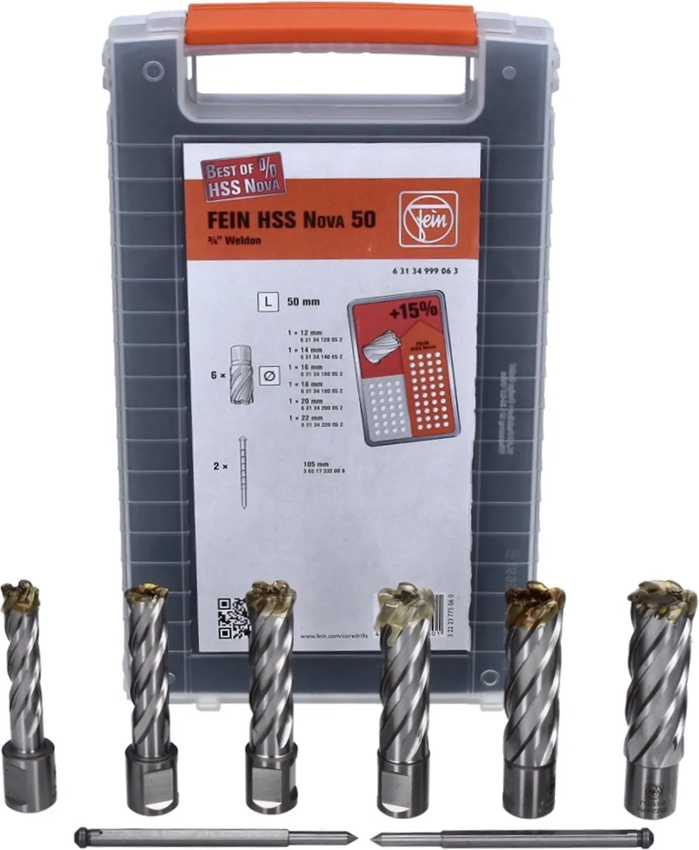Fein Best of Weldon 3/4" Accessoires Set