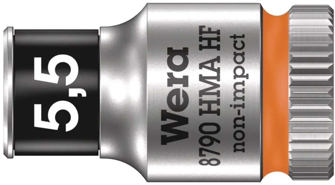 Wera 8790 HMA HF Zyklop Dopsleutel 1/4" 5.5x23mm