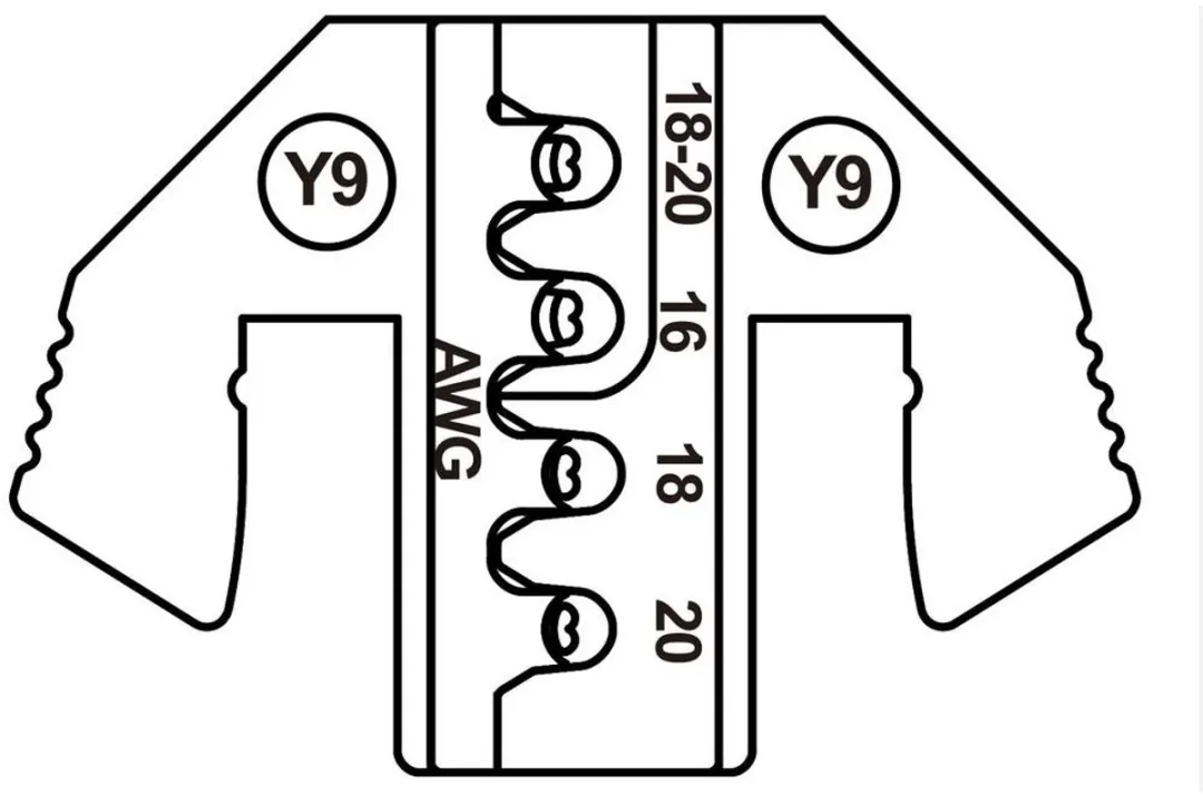TOOLCRAFT TO-9625899 Krimpinzetstuk - Sumitomo/Yazaki - Kleurloos