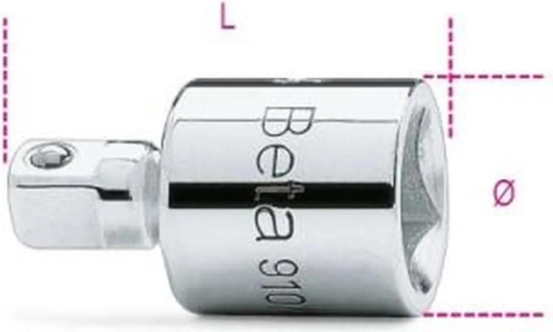 Beta Verloopdop 3/8" naar 1/4"