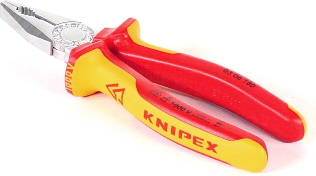 Knipex Combinatietang 180mm VDE - Verchroomd