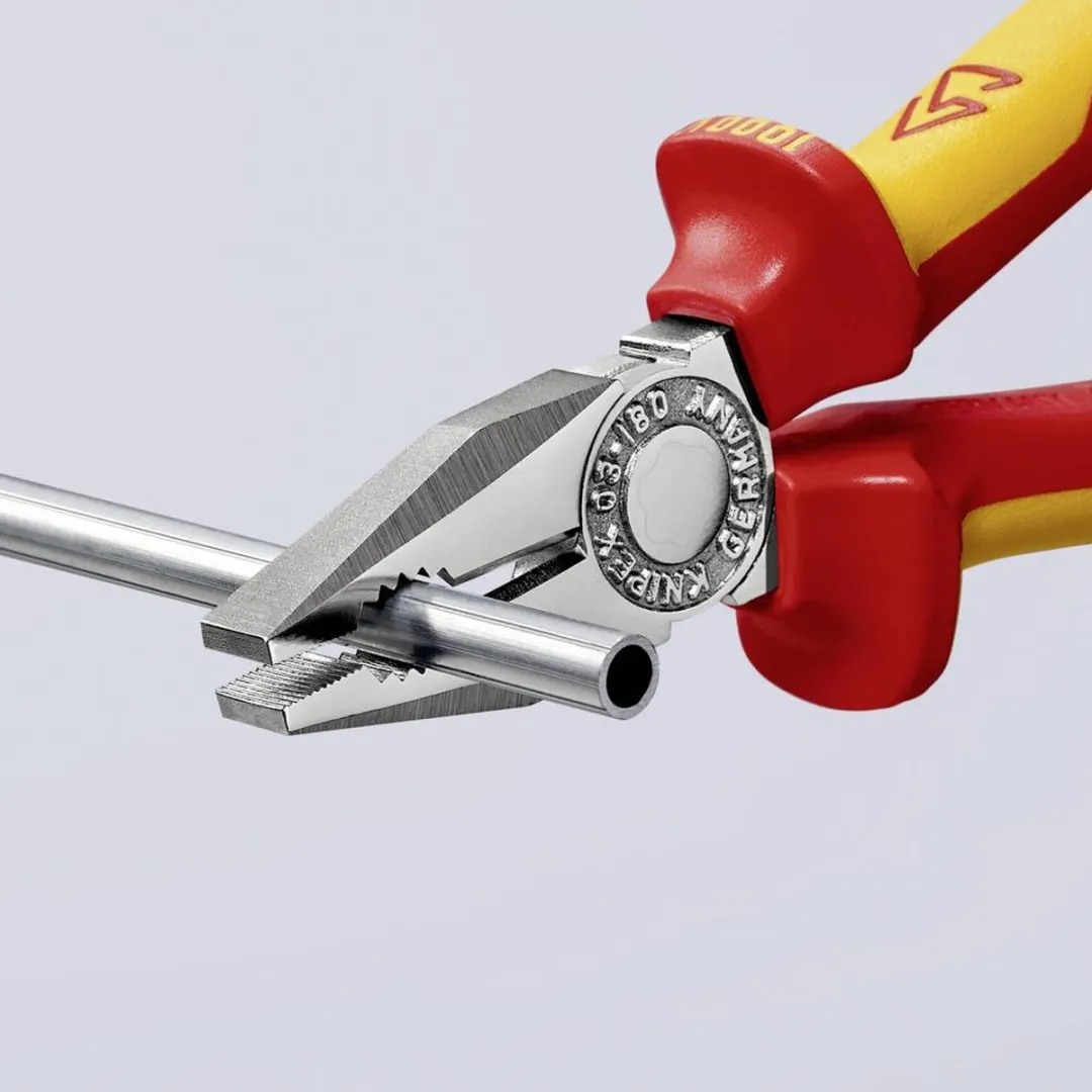 Knipex Combinatietang 180mm VDE - Verchroomd