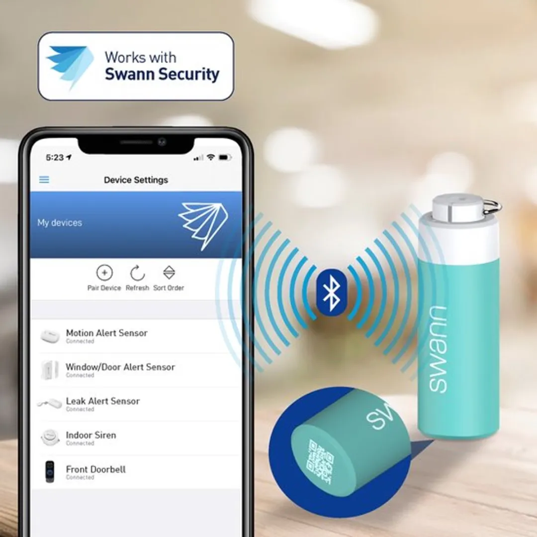 Swann ActiveResponse Gen 2 Persoonlijk Alarm - 120dB - Grafiet