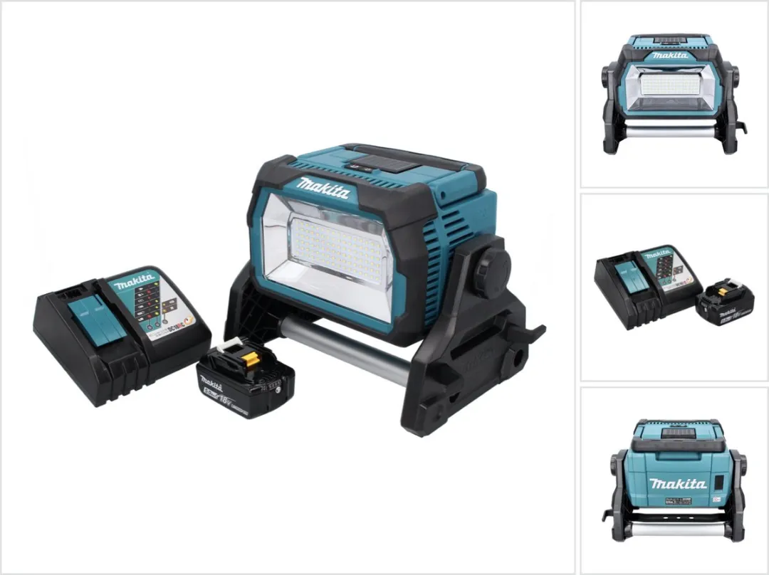 Makita DML 809 RT1 Draadloze LED Bouwspot 18V