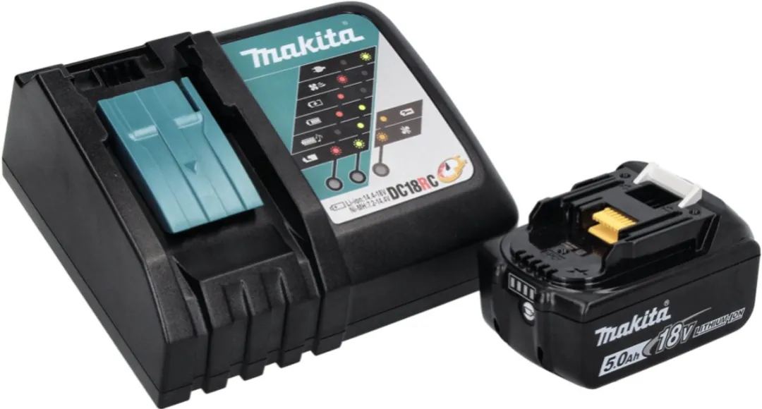 Makita DML 809 RT1 Draadloze LED Bouwspot 18V - 10.000 Lm
