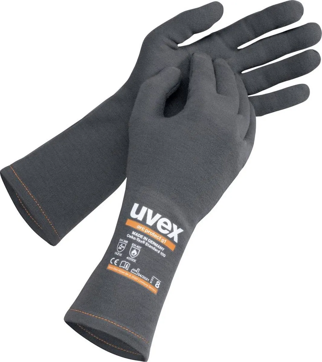 Uvex Arc Protect G1 Werkhandschoen - Maat 7 - Antraciet