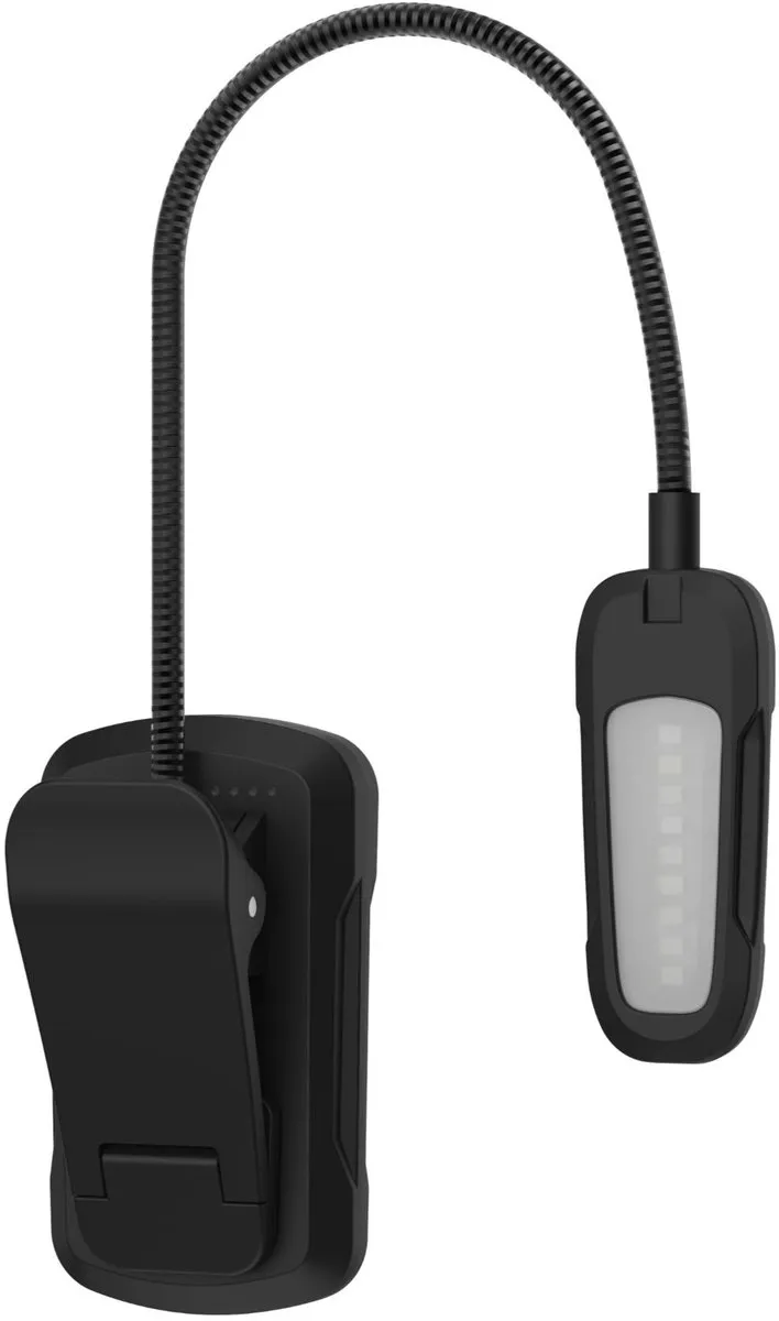 Ansmann 1600-0531 Clip-Light LED - 9 Stuks - Zwart