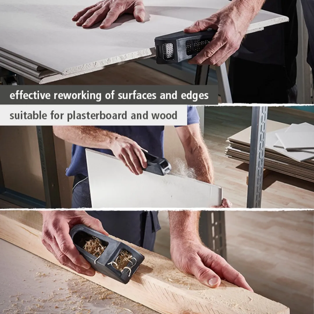 Wolfcraft Blokschaaf Gips 4013000 - Zwart - afbeelding 5 van 6
