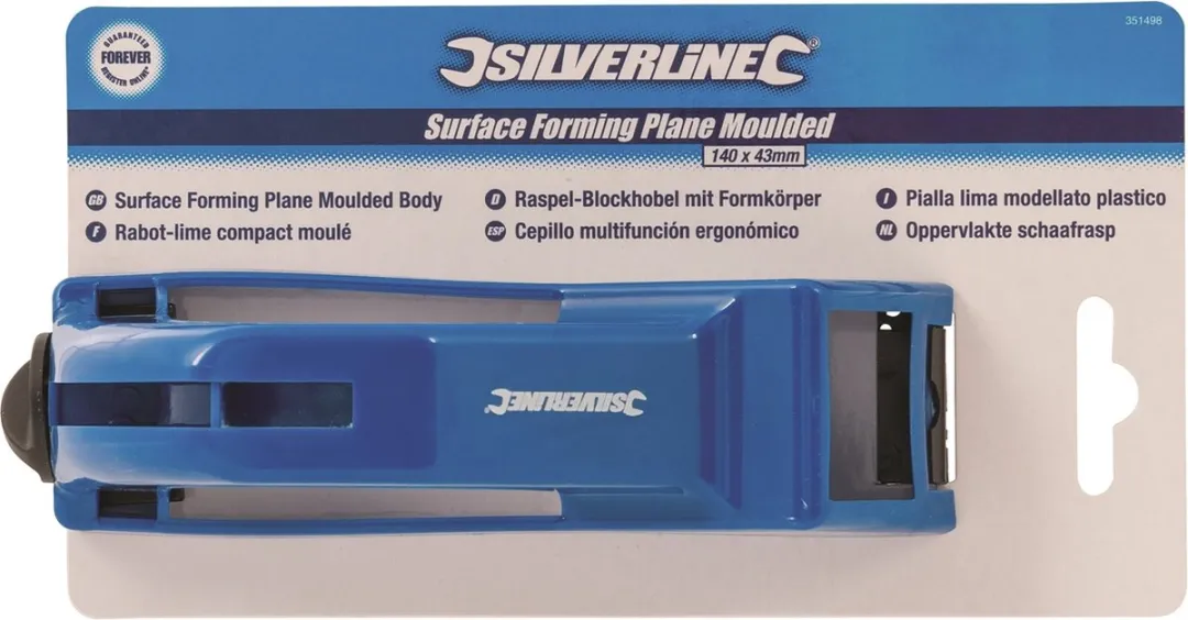Silverline Oppervlakte Schaafrasp 140mm - Fijn Zaagblad