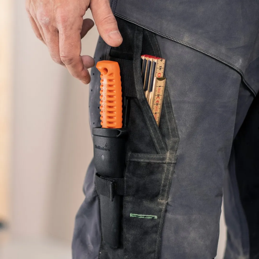 Hultafors HVK BIO Mes - Oranje - met holster - afbeelding 6 van 6