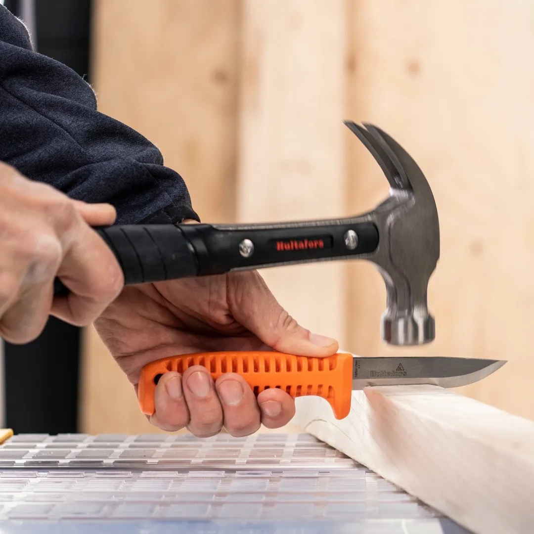 Hultafors HVK BIO Mes - Oranje - met holster