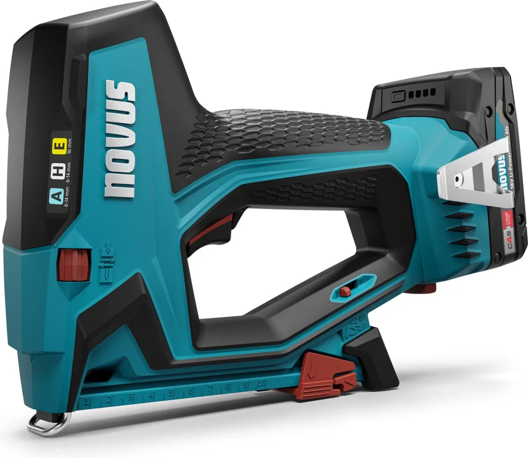 Novus J-550 Accu Tacker - met accu, lader en nieten