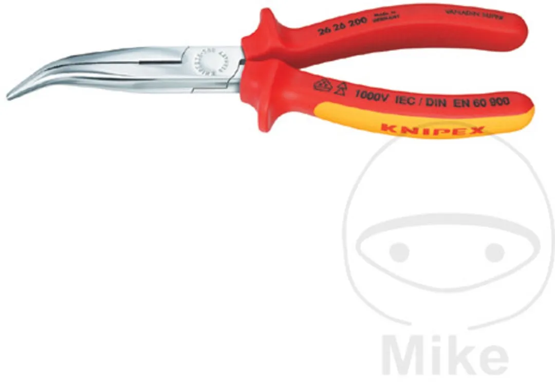 Knipex 26 26 200 Telefoontang 45° + Zijsnijder 200mm