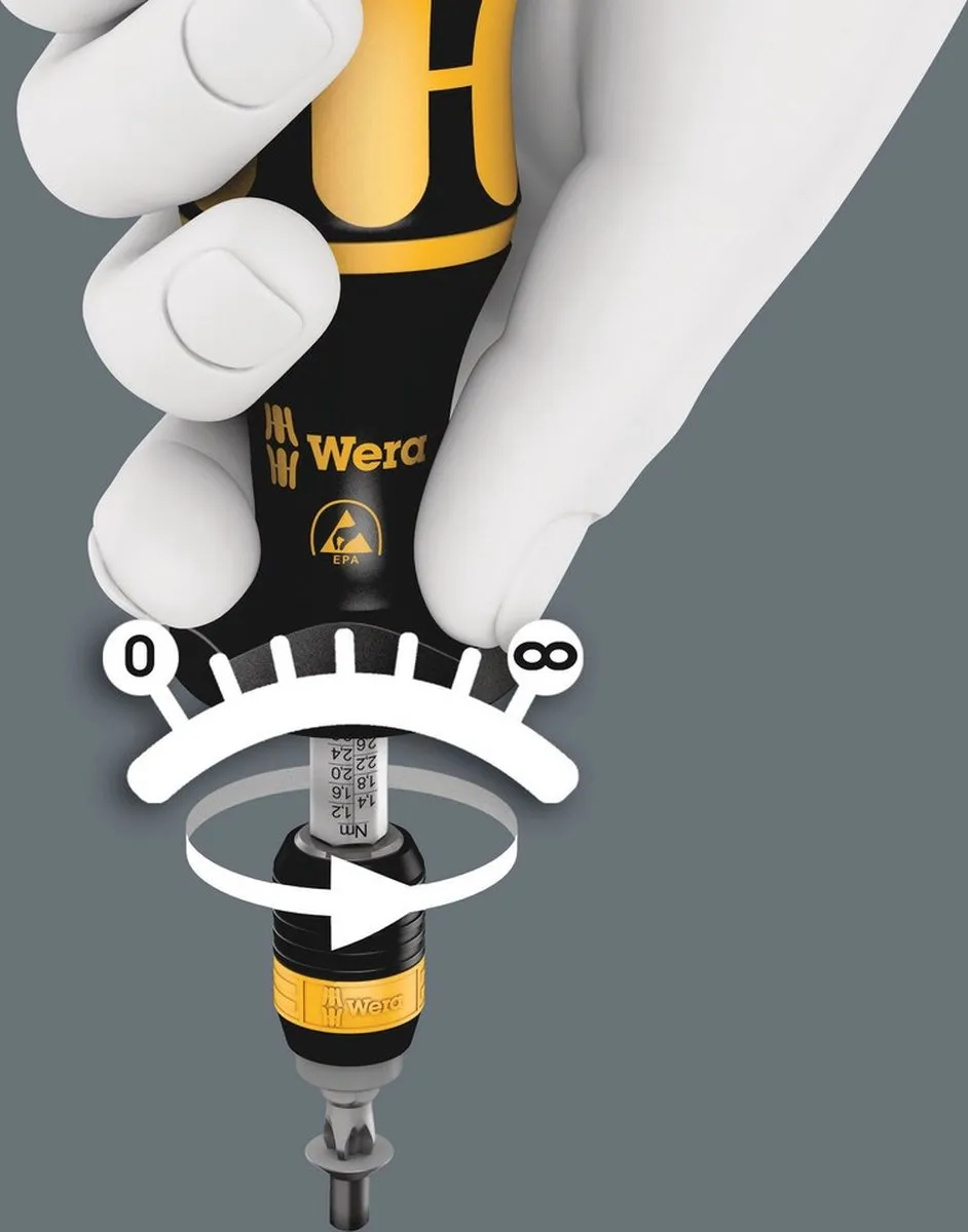 Wera 7400 Momentschroevendraaier 1.2 - 3 Nm - 05074731001