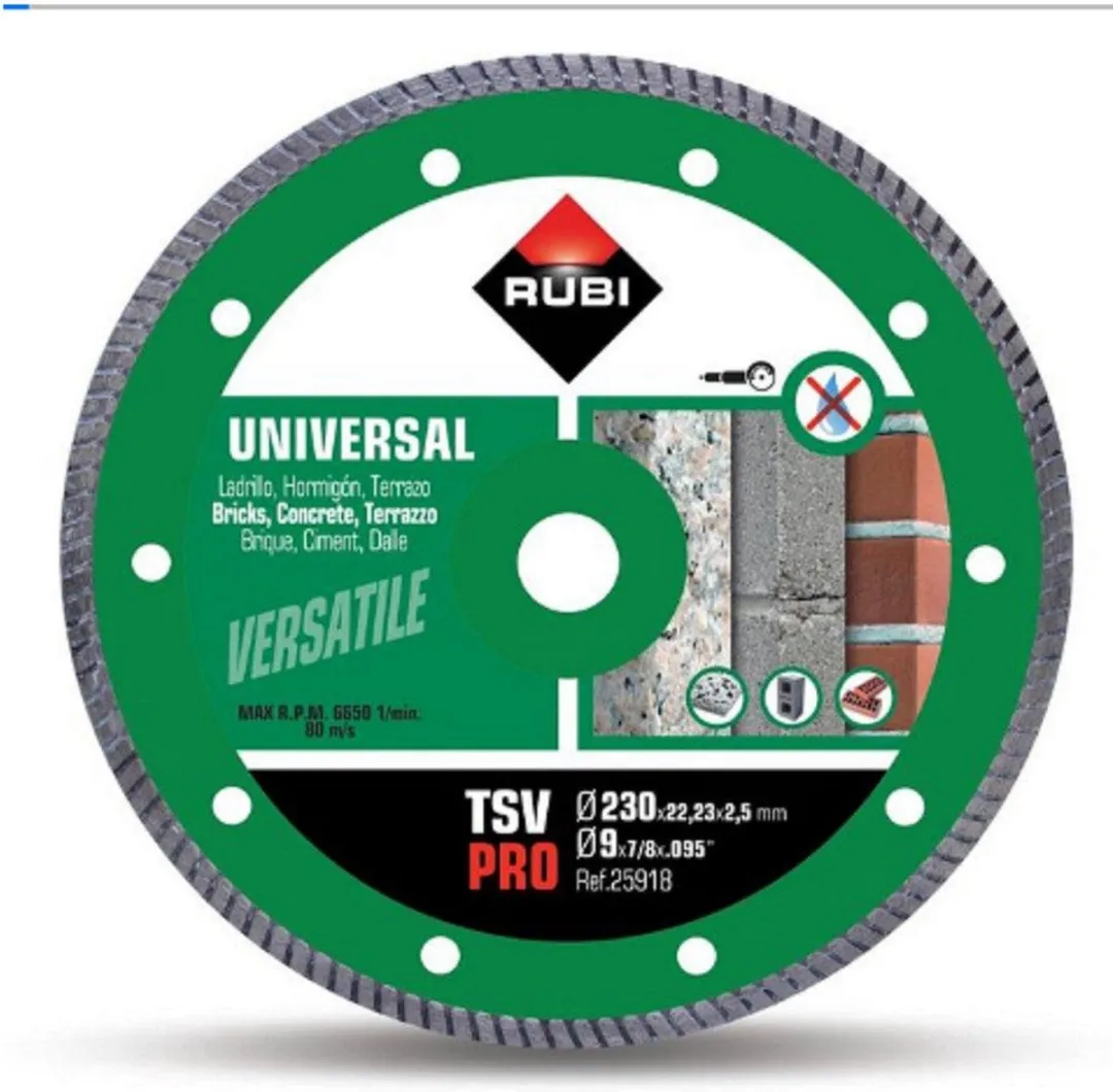 Rubi Pro 25918 Snijschijf Ø230mm