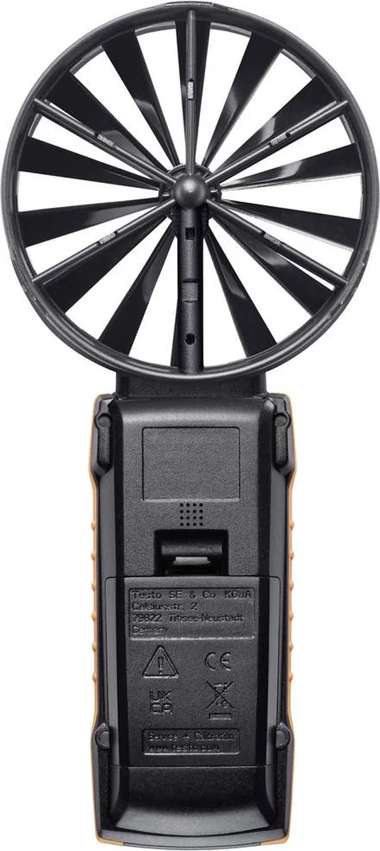 Testo 417 Windmeter 0.3-20 m/s - 100mm Schoepenrad