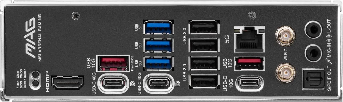 MSI MAG X870 Tomahawk WiFi Moederbord - ATX