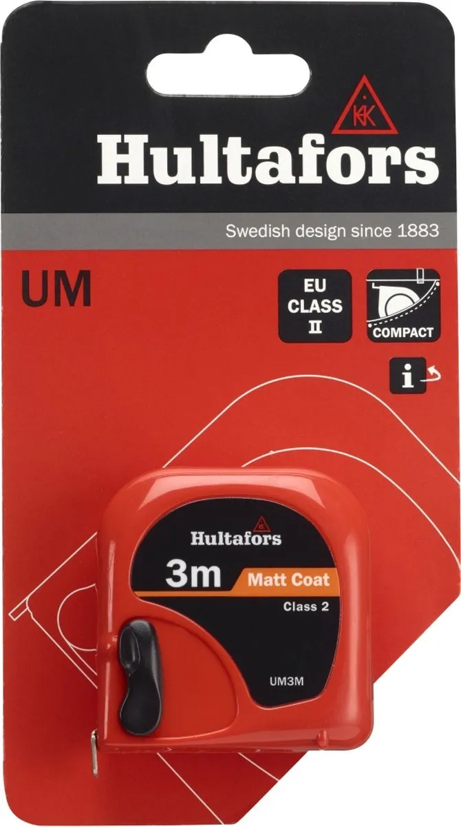 Hultafors Rolbandmaat UM 3 3m - Lamp - afbeelding 4 van 6