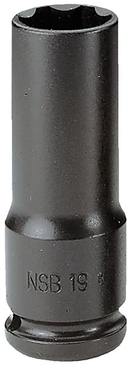 FACOM Dunwandige Krachtdop 1/2" lang 19mm