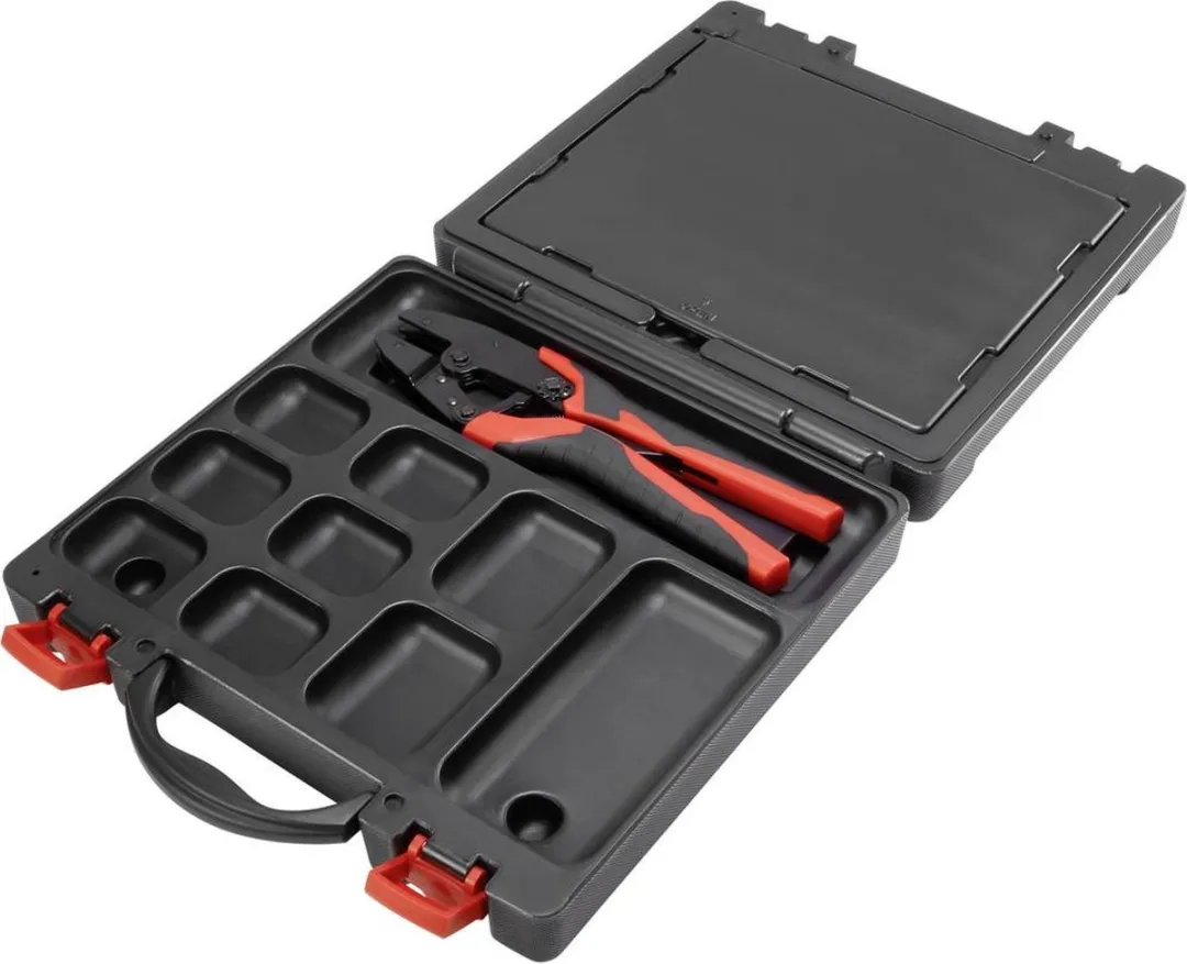 TOOLCRAFT PZ-500 Krimptang - Met systeemkoffer