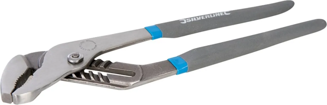 Silverline Waterpomptang 320mm - Kaakopening 65mm - Grijs