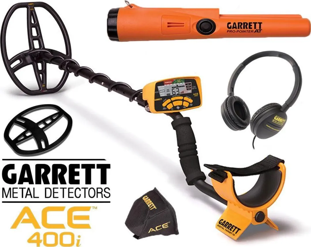 Garrett Ace 400i Metaaldetector - Geel/Zwart - afbeelding 3 van 6