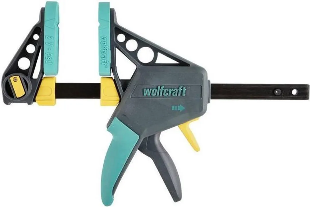 Wolfcraft Lijmklem PRO L 450mm - Eenhandklem