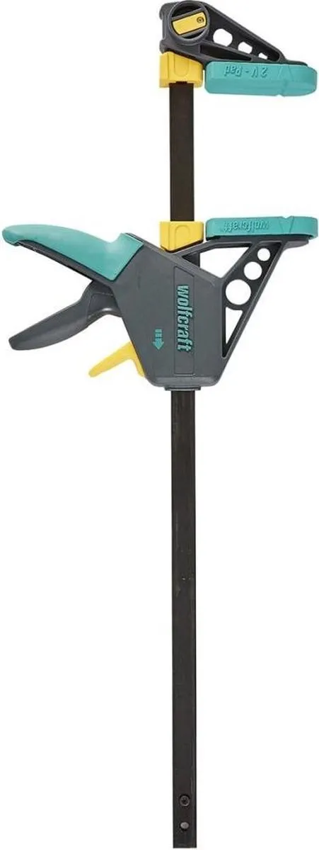 Wolfcraft Lijmklem PRO L 450mm - Eenhandklem