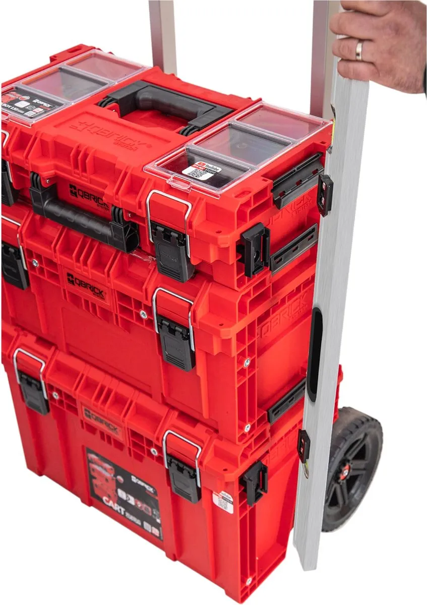 Toolbrothers RHINO Custom Adapter Set 2 - Rood/Zwart/Transparant - afbeelding 5 van 6