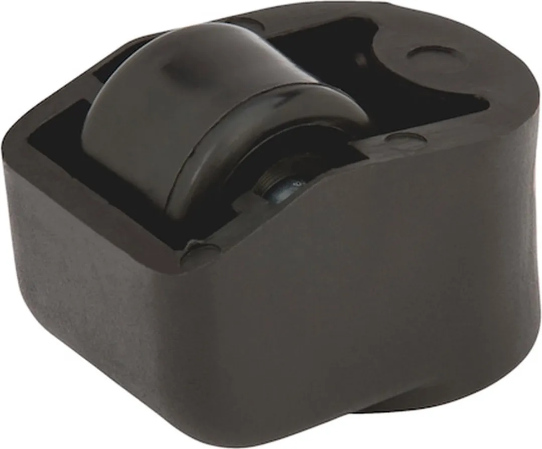 Würth Meubelwiel draaibaar 50 kg - 4 Stuks - Ø2,5cm - Zwart