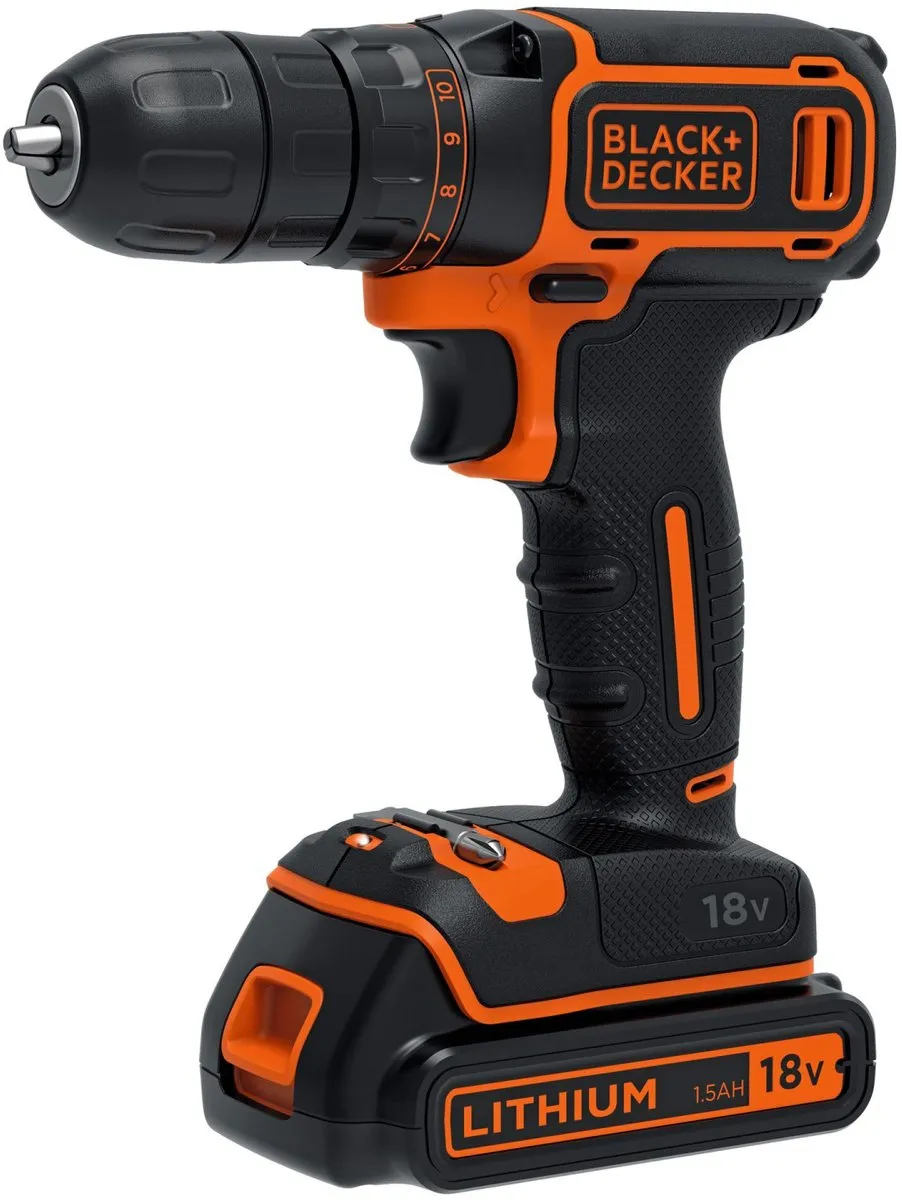 BLACK+DECKER BDCDC18K-QW Accu-boorschroevendraaier 18V