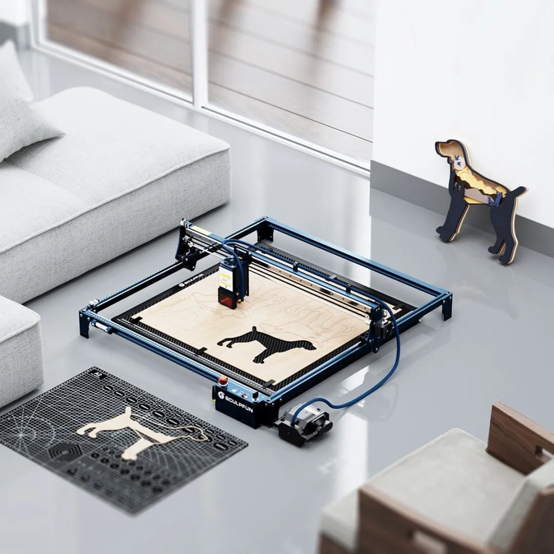 Sculpfun S30 Ultra Lasergraveerder 33W 600x600mm - EU-stekker - afbeelding 6 van 6