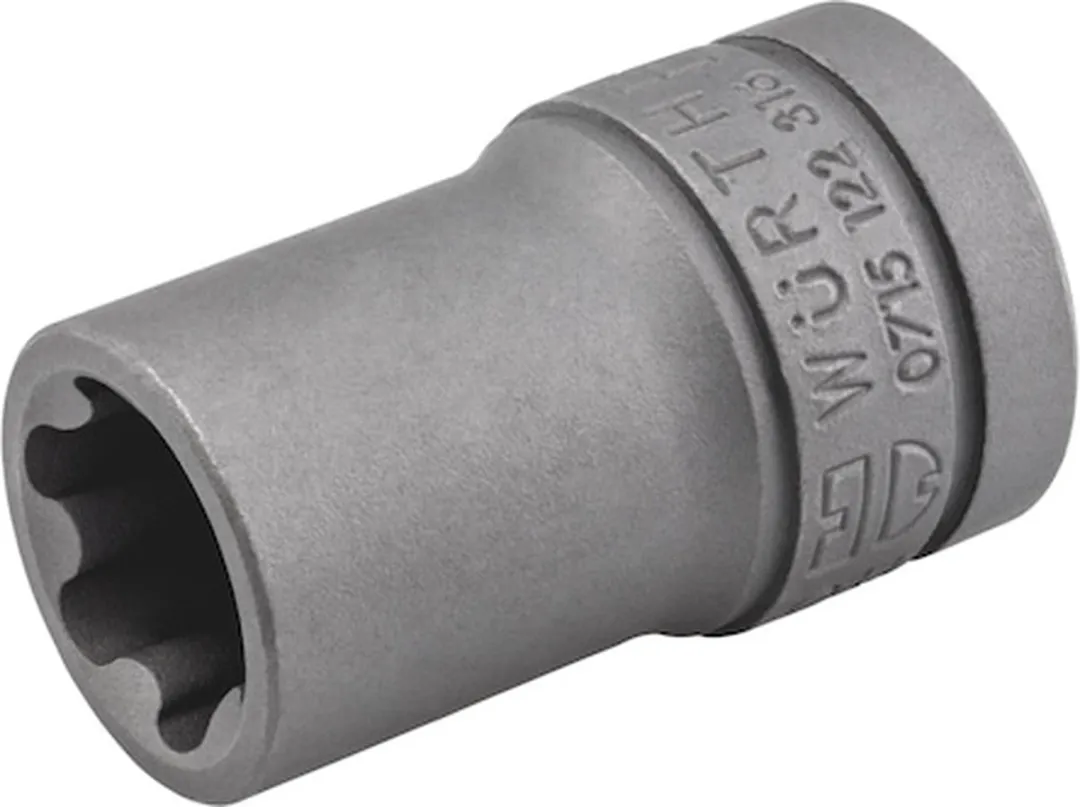 Würth 3/8" TX-Plus Dopsleutel E10