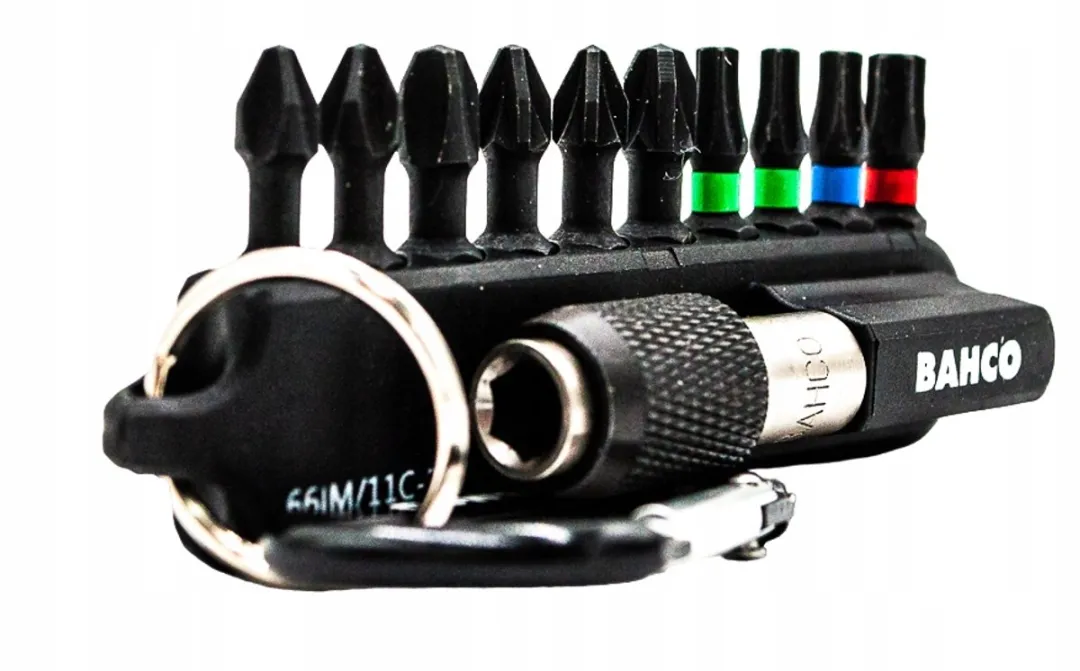 Bahco 66IM/11C-1 Impact Bits Set 25mm - 10 Stuks + Magnetische Houder