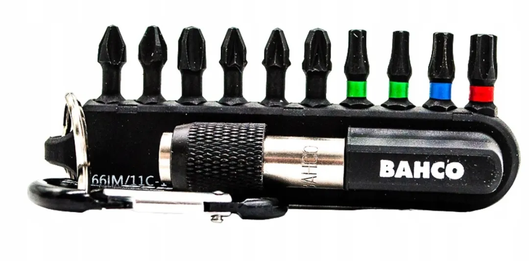 Bahco 66IM/11C-1 Impact Bits Set 25mm - 10 Stuks + Magnetische Houder