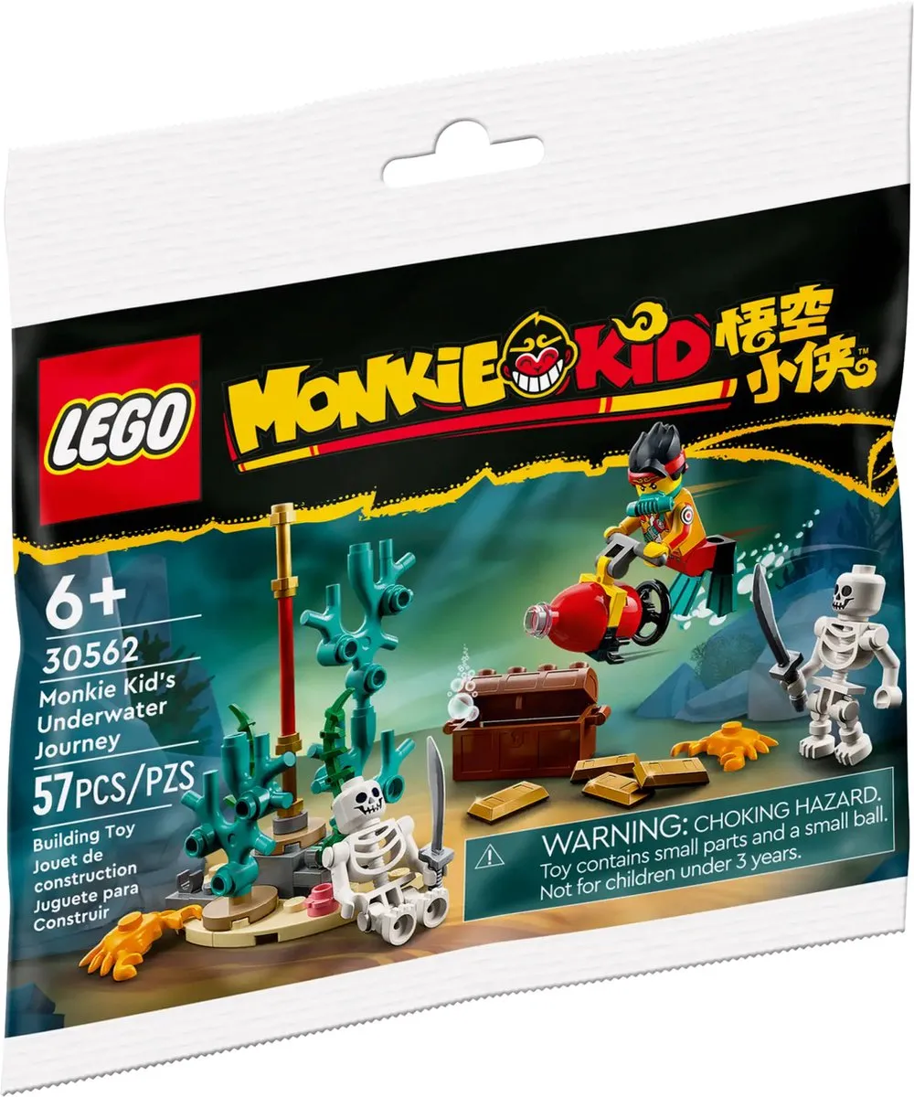 LEGO Monkie Kid Onderwaterreis 57 Stukken