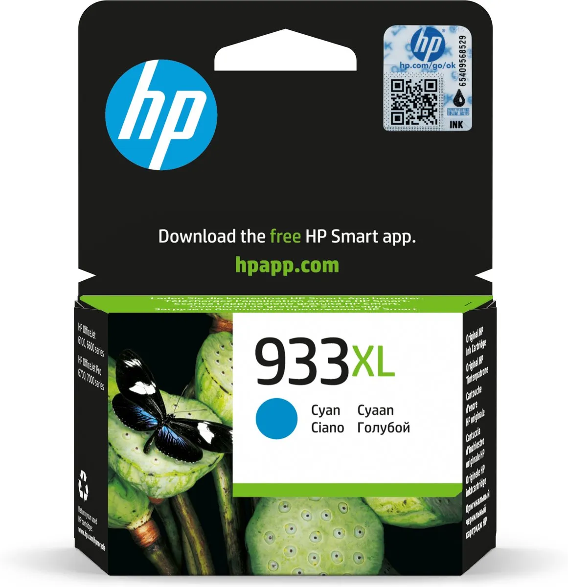 HP 933XL Inktcartridge Cyaan